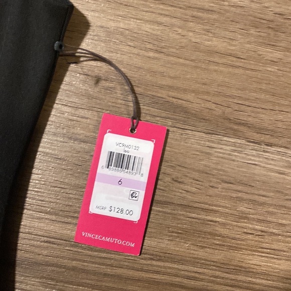 NWT Vince Camuto Women’s Sleeveless Bodycon Fitted Midi Dress Leopard Black 6 - Picture 7 of 8